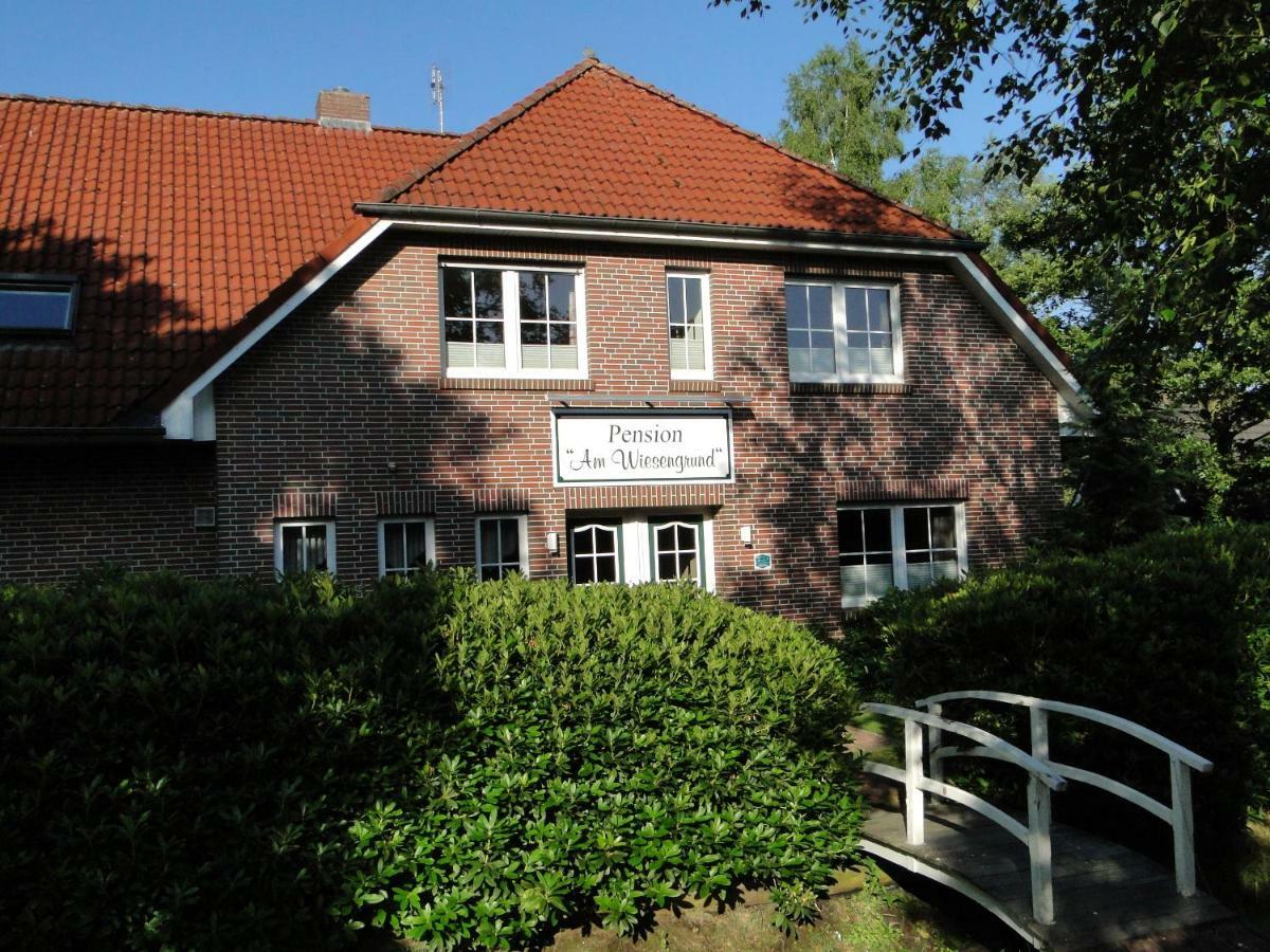 Pension Am Wiesengrund Detern Extérieur photo