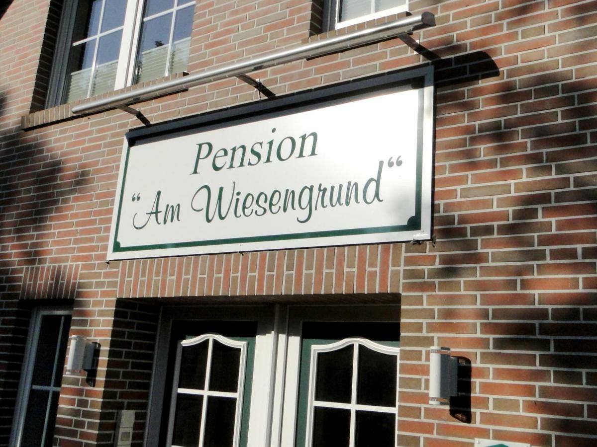 Pension Am Wiesengrund Detern Extérieur photo